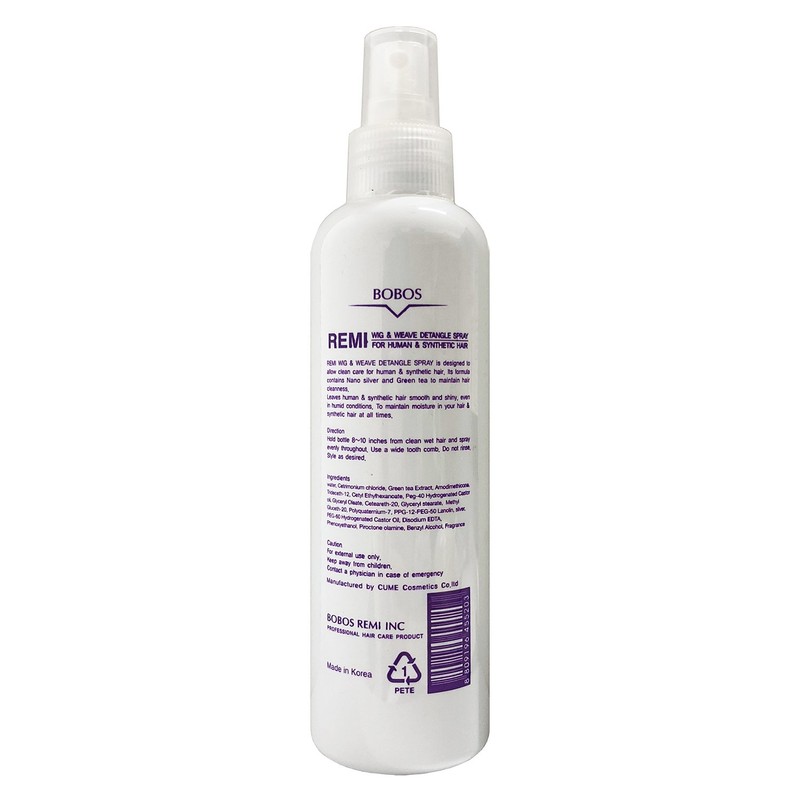 BOBOS Remi Wig & Weave Detangle Spray 6.76 oz