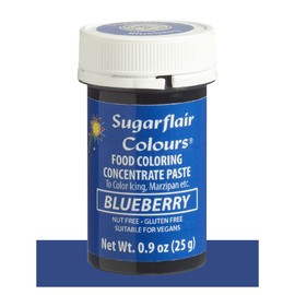Sugarflair Food Coloring Concentrate Paste, 25 Grams Blueberry