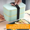 Yallmie 5Pcs Lunch Box Bands Elastic, Lunch Box Elastic Strap