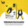 Uwaomah Spring Clamps 4-Inch | 10-Pack Heavy Duty Clips with