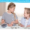 Lenwen Set of 96 Metal Puzzles for Adults with Pouch