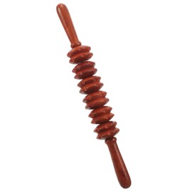 ORFOFE Wooden Back Rollers Massager for Legs and Stomach Relief Cellulite Roller