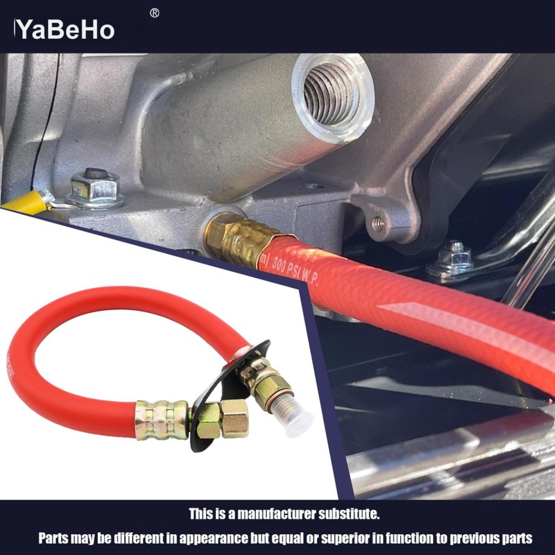 (2 Pack) HON1010 10 mm Drain Oil Changing Hose Compatible
