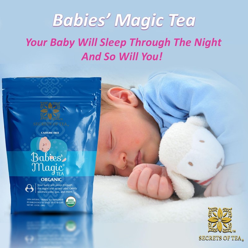 BABIES' MAGIC TEA for Baby Colic and Gas Relief -