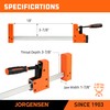 Jorgensen 18” Bar Clamp Set, 2-pack 90° Parallel Clamp Cabinet