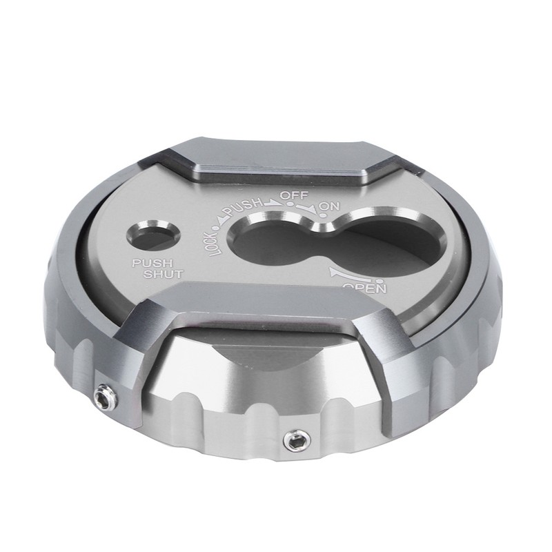 CNC Aluminium Alloy Motorcycle Ignition Key Lock Cap Cover for