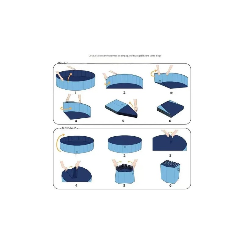 Alberca Plegable Piscina Perro Mascota Bañera Baño160cm