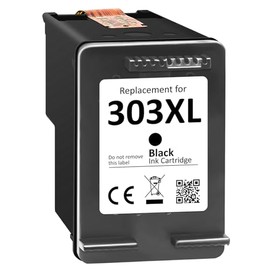 303XL Printer Cartridges Black - 750 Pages, Compatible with Original HP 303 Black 303 Printer Cartridges Black, 303 XL for Envy Photo 7134 7830 6232 6230 7130 6220 6234 7100 7155 7800 7834 7834 7100