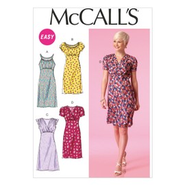 McCall's Patterns M7116 Misses' Dresses, Size B5 (8-10-12-14-16)