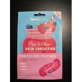 Face Facts Bedruckte Augenklappen - Skin Smoothie - Prep & Glow
