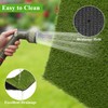 HEBE Artificial Grass Turf Rug 3'x5', Fake Grass Pee Pad