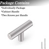 Probrico 30 Pack 2 inch Brushed Nickel Cabinet Knobs Stainless