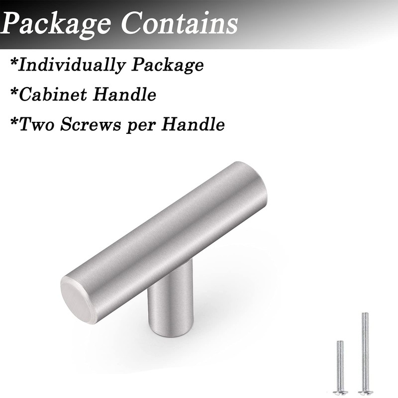 Probrico 30 Pack 2 inch Brushed Nickel Cabinet Knobs Stainless
