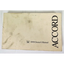 1999 Honda Accord Coupe Owners Manual