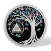 8 Year Sobriety Coin, Butterfly Tree of Life AA Chips