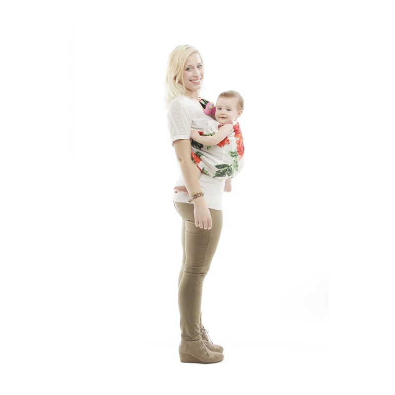 Rockin' Baby 2049P Bolsa Reversible The One Rose, roja