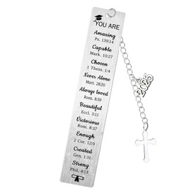Graduation Bookmark Class of 2025 Graduation Gifts Inspirational Christian Gift for High School Senior College Students Religious Gifts for Senior 2025 Gift 2025 Graduations Decorations for Women Daug