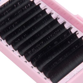 Easy Fan Volume Eyelash Extensions Fast Fanning Lashes Blooming Russian Volume False Lashes Salon Use .03 .05 .07 .10 Curl J B C Cc D Dd L