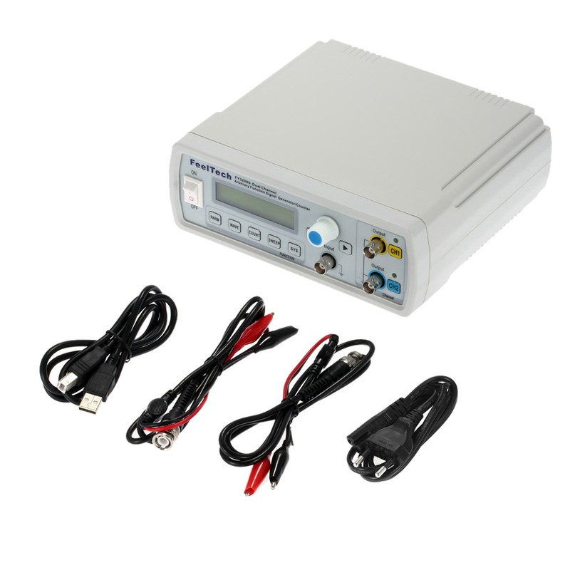 High Precision Digital DDS Dual-channel Function Signal Source Generator Arbitrary