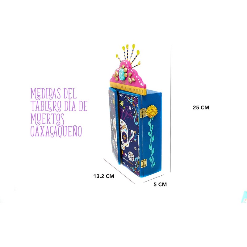 Genérico Ofrenda día de Muertos, Caja de Madera Dia de