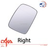 Unbranded New RH Passenger Side Mirror Glass with Heated Fit