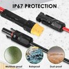 MOOKEERF Solar to XT60 Extension Cable 10AWG 6FT Solar Connector