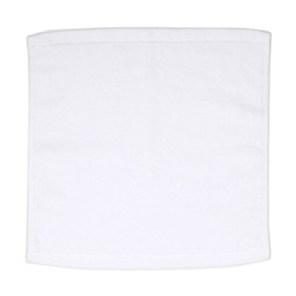 ARARAGI Hotel Hand Towel (12.2 x 12.2 inches (31 x 31 cm), Thick, White, Plain, Simple, White, 100% Cotton (3: 4 Hand Towels)