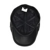 VOBOOM Leather Ivy Newsboy Caps 6 Panel Cabbie Beret Hat