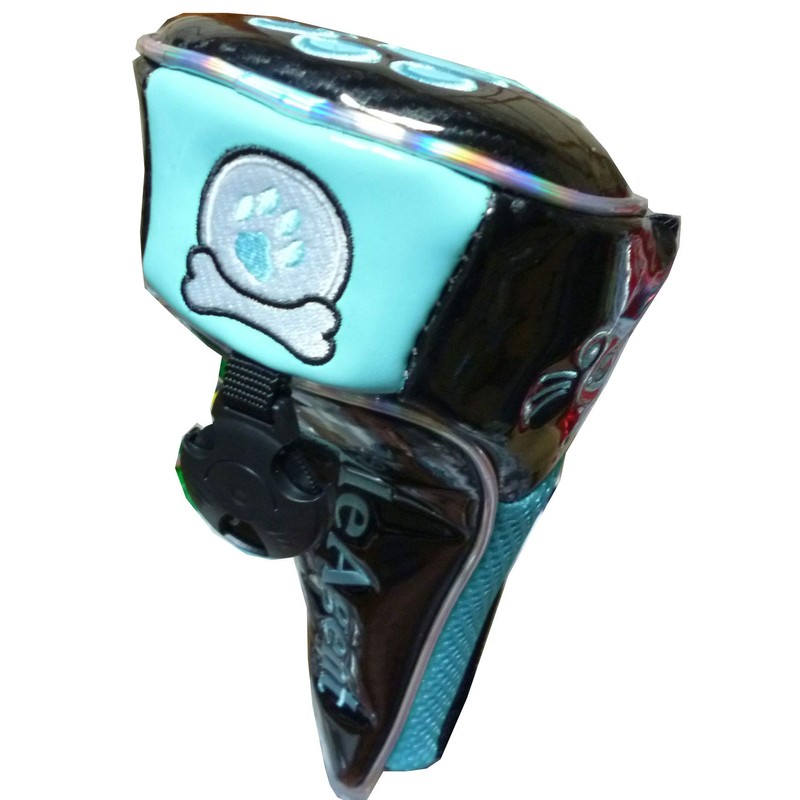 Golf Head Cover for Utility Paw Magnetic (Black/For Sax, Utility)