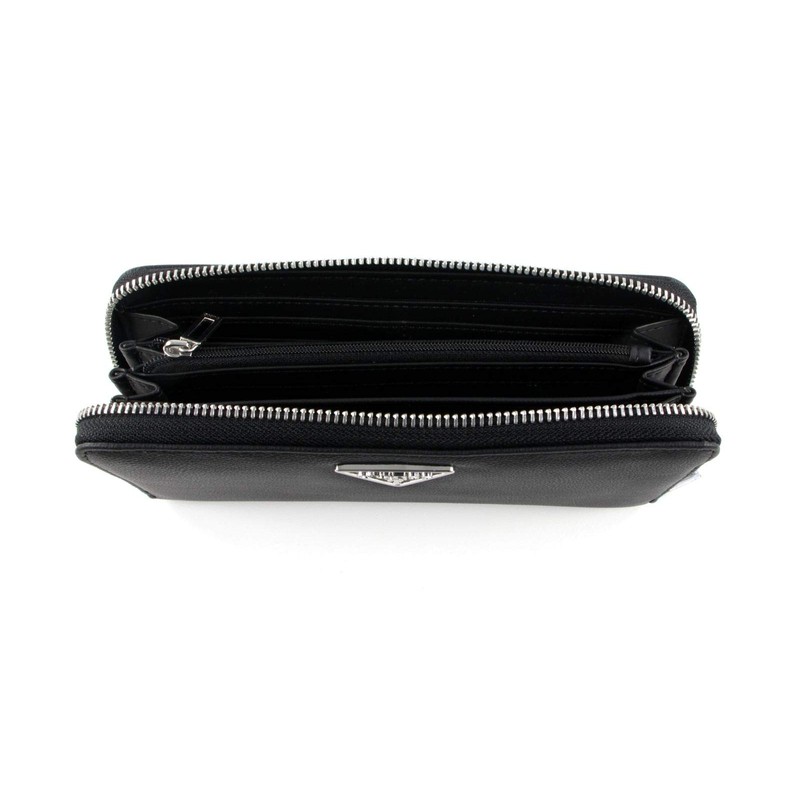GUESS Women's Ambrose SLG Large Zip Around Accessory Travel Wallet,