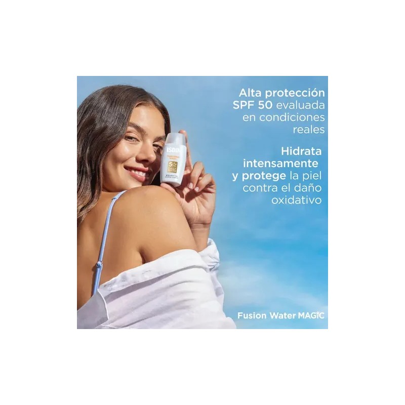 Fotoprotector Isdin Fusion Water Oil Free Efecto Mate 50ml