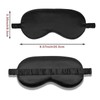 3Pcs Satin Eye Mask Silky Sleep Masks Pillowcase Similar to