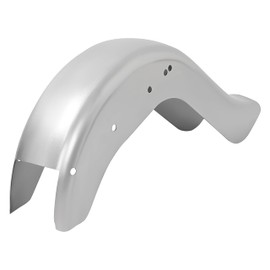 KUAFU 6" Extended Rear Fender Compatible with 1986-2017 Harley-Davidson Softail Models Mudguard Anti-Rust Oil Steel