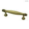 Liberty PBF570Y-ABT-C Antique Brass 3" Domed Cabinet Drawer Pull