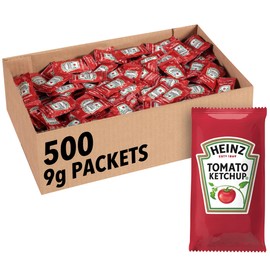 Heinz Tomato Ketchup Single Serve Packets (500 ct Pack)