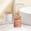 MUSCUC - Dispensador de Algodón,Dispensador de Contenedores de Baño,4 Pcs