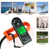 Kethvoz 816B Digital Anemometer, Handheld Wind Speed Meter for HVAC