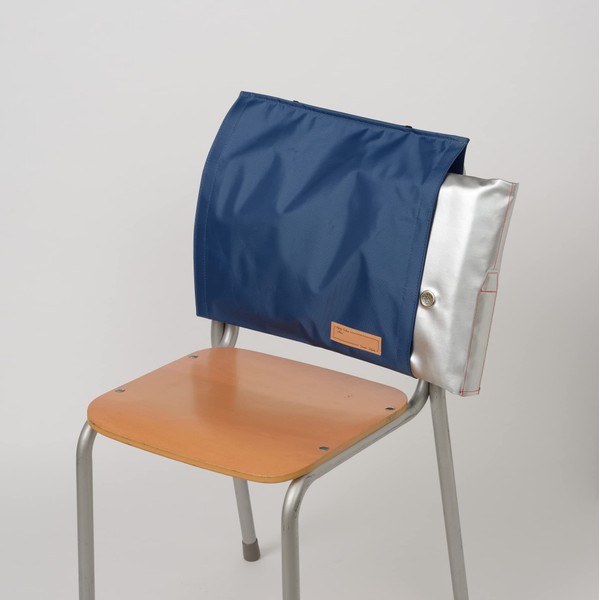 90018 Backrest Type Disaster Prevention Hood Cover, Top Cover, Blue, Approx. 13.8 x 15.7 inches (35 x 40 cm)