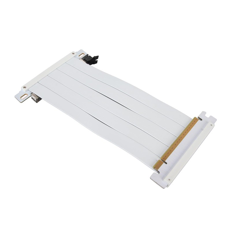 PUSOKEI PCIE 4.0 x16 Extender Riser Cable, High Speed Flex