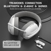 ATTACK SHARK L80 Ultra Light Wireless Gaming Headset,Bluetooth 5.3,2.4G,3.5mm Wired,50