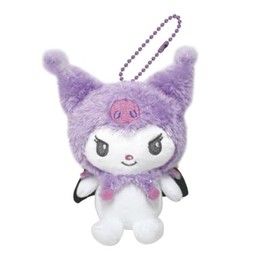 K Company My Melody Chromi (Angel Series) Ball Chain Mascot, Chromy, Purple, H4.3 x W5.0 x D2.9 inches (11 x 12.7 x 7.3 cm)