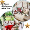 DTYGUIXE Pack of 4 Christmas Cushion Covers, 45 x 45
