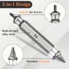 Gifts for Men, 13Pcs Damaged Screw Extractor Set, Remover for