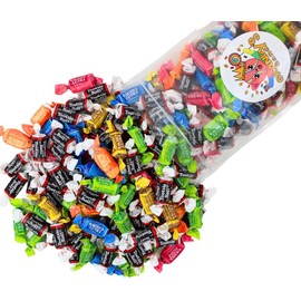 Mini Tootsie Roll Chews, Individually Wrapped, Bulk Candy, Assorted Mix (3 Pounds)