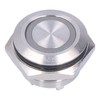 5Pcs Momentary Push Button Switch Metal Auto Reset Ultra Thin