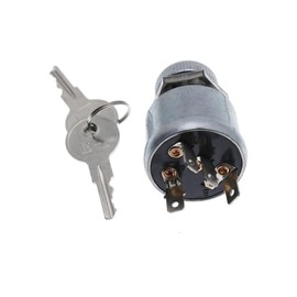 Replacement Parts For Fit EZGO Golf Cart Key Switch 4 Prong Pin 2 Keys 81 UP Gas or Electric 33639G01 Mod-G88A-535