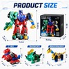 Dimoarch Magnetic Dinosaur Transforming Robot Toys for Boys
