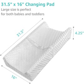 YENING Soft Baby Changing Pad for Dresser Diaper Changing Table Mattress with Cover for Babies and Toddlers Waterproof