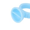 100PCS Glue Rings, Blue Remove Excess Glue Eyelash Extension Cups