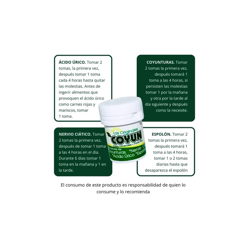 Coyun Las Originales, Sales Minerales + Forte Plus Suplement
